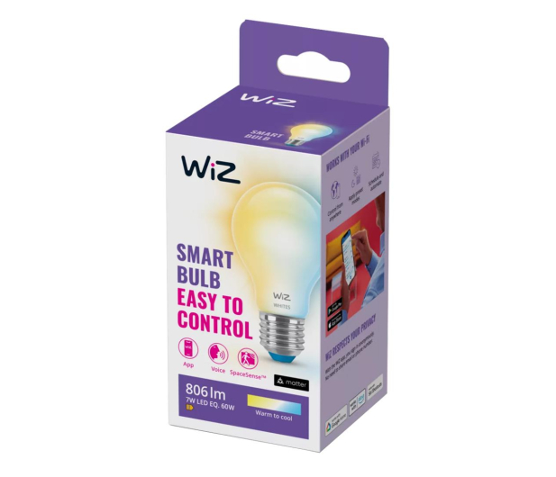 WiZ Wi-Fi BLE 60W A60 E27 927-65 FR TW 1PF/6 - 1182636 - zdjęcie 2